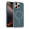 Coverzs Coverzs iPhone 16 Pro Max MagSafe Silikonhülle 'Slim' (Dunkelblau) Coverzs Coverzs iPhone 16 Pro Max MagSafe Silikonhülle 'Slim' (Dunkelblau)