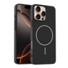 Coverzs Coverzs iPhone 16 Pro Max MagSafe Silikonhülle 'Slim' (Schwarz) Coverzs Coverzs iPhone 16 Pro Max MagSafe Silikonhülle 'Slim' (Schwarz)