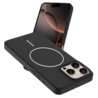 Coverzs Coverzs iPhone 16 Pro Max MagSafe Silikonhülle 'Slim' (Schwarz) Coverzs Coverzs iPhone 16 Pro Max MagSafe Silikonhülle 'Slim' (Schwarz)
