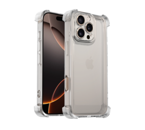 Ceezs iPhone 16 Pro Max TPU Shockcase mit Kameraschutz (Transparent) Ceezs iPhone 16 Pro Max TPU Shockcase mit Kameraschutz (Transparent)