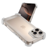 Ceezs Ceezs iPhone 16 Pro Max TPU Shockcase mit Kameraschutz (Transparent) Ceezs Ceezs iPhone 16 Pro Max TPU Shockcase mit Kameraschutz (Transparent)