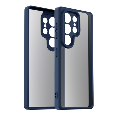 Ceezs Ceezs Samsung Galaxy S24 Ultra TPU bumper Hülle (Dunkelblau)