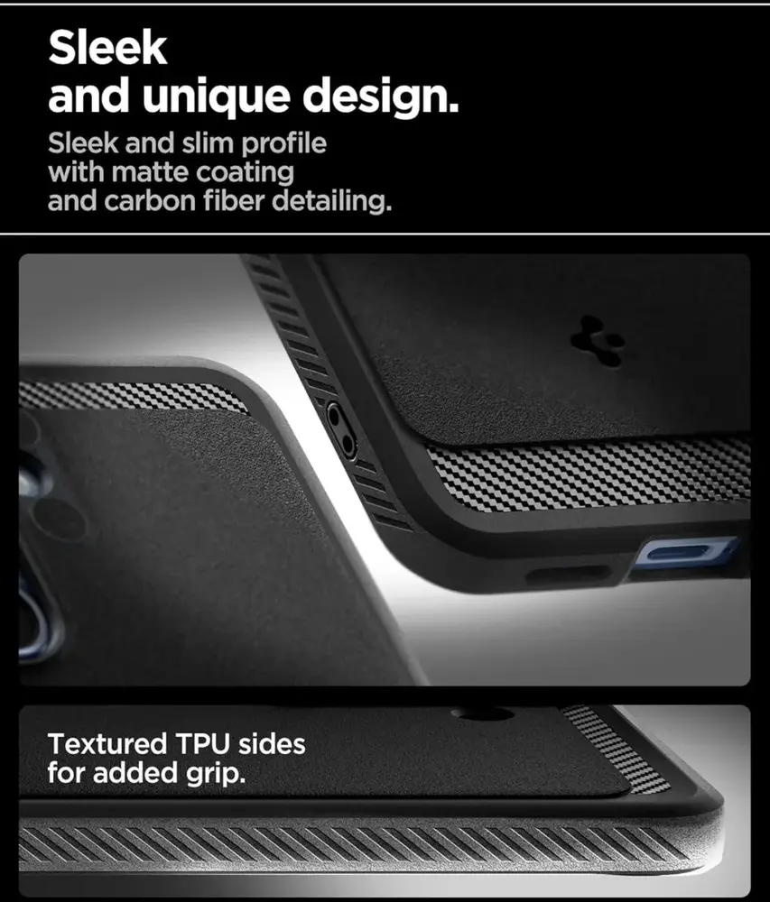 Spigen Spigen Samsung Galaxy S25 Magfit Hülle (Schwarz)