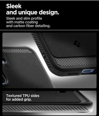 Spigen Spigen Samsung Galaxy S25 Magfit Hülle (Schwarz)