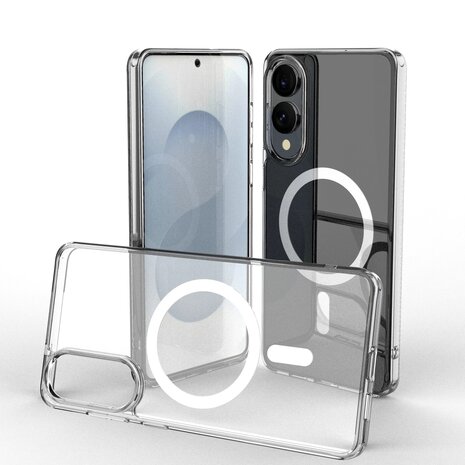 ShieldCase® ShieldCase Samsung Galaxy S25 Edge MagSafe Hülle (Transparent) ShieldCase® ShieldCase Samsung Galaxy S25 Edge MagSafe Hülle (Transparent)