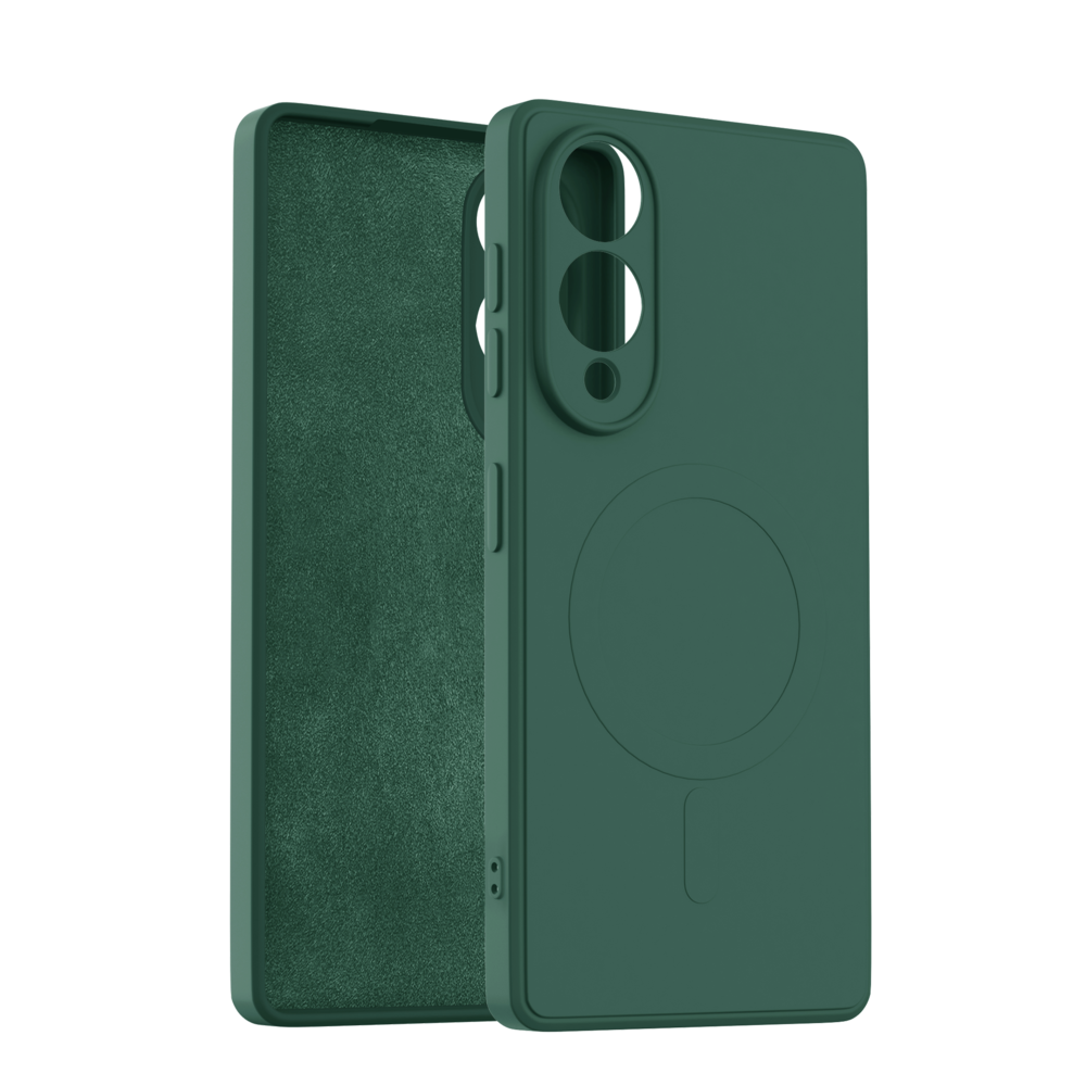 ShieldCase® ShieldCase Samsung Galaxy S25 Edge Silikon MagSafe back cover (Dunkelgrün) ShieldCase® ShieldCase Samsung Galaxy S25 Edge Silikon MagSafe back cover (Dunkelgrün)