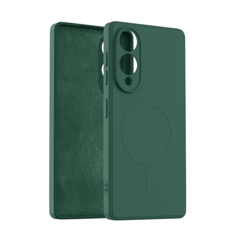 ShieldCase® ShieldCase Samsung Galaxy S25 Edge Silikon MagSafe back cover (Dunkelgrün) ShieldCase® ShieldCase Samsung Galaxy S25 Edge Silikon MagSafe back cover (Dunkelgrün)