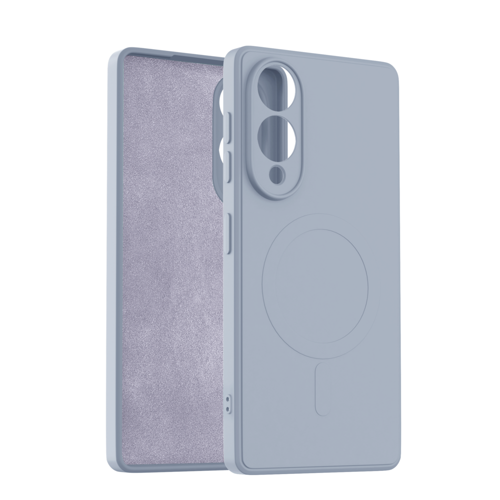 ShieldCase® ShieldCase Samsung Galaxy S25 Edge Silikon MagSafe back cover (paars) ShieldCase® ShieldCase Samsung Galaxy S25 Edge Silikon MagSafe back cover (paars)