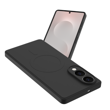 ShieldCase® ShieldCase Samsung Galaxy S25 Edge Silikon MagSafe back cover (Schwarz) ShieldCase® ShieldCase Samsung Galaxy S25 Edge Silikon MagSafe back cover (Schwarz)