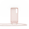 Coverzs Coverzs Samsung Galaxy S25 Plus Silikonhülle mit Kord (Rosa) Coverzs Coverzs Samsung Galaxy S25 Plus Silikonhülle mit Kord (Rosa)