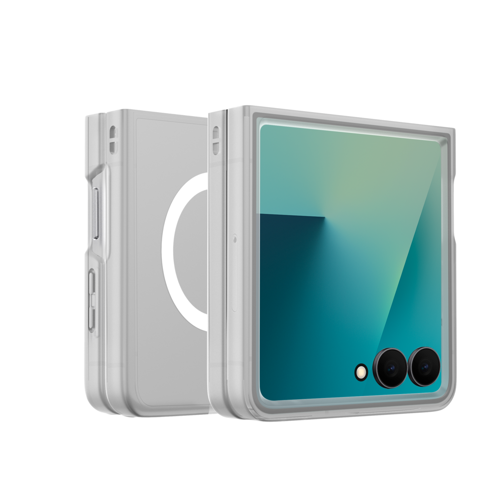ShieldCase Samsung Galaxy Z Flip 7 MagSafe Ultradunne Hülle (Transparent)