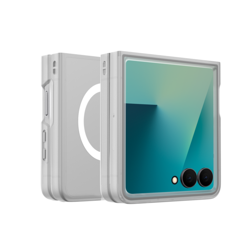 ShieldCase Samsung Galaxy Z Flip 7 MagSafe Ultradunne Hülle (Transparent)