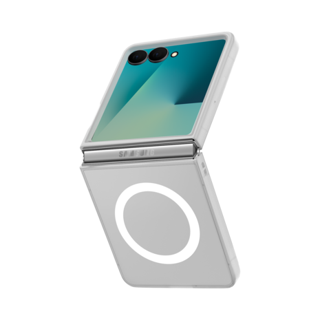 ShieldCase Samsung Galaxy Z Flip 7 MagSafe Ultradunne Hülle (Transparent)