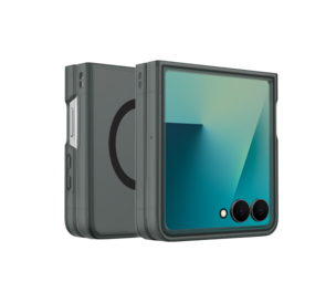 Samsung Galaxy Z Flip 7 MagSafe Ultradunne Hülle (Mattschwarz)