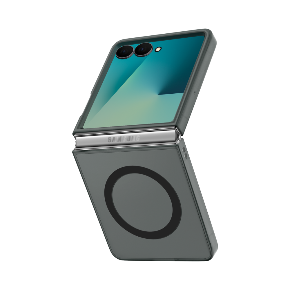 ShieldCase Samsung Galaxy Z Flip 7 MagSafe Ultradunne Hülle (Mattschwarz)