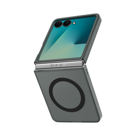 ShieldCase Samsung Galaxy Z Flip 7 MagSafe Ultradunne Hülle (Mattschwarz)