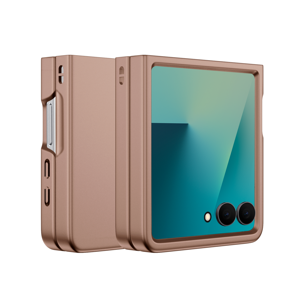 ShieldCase Samsung Galaxy Z Flip 7 Ultradunne Hülle (Roségold)