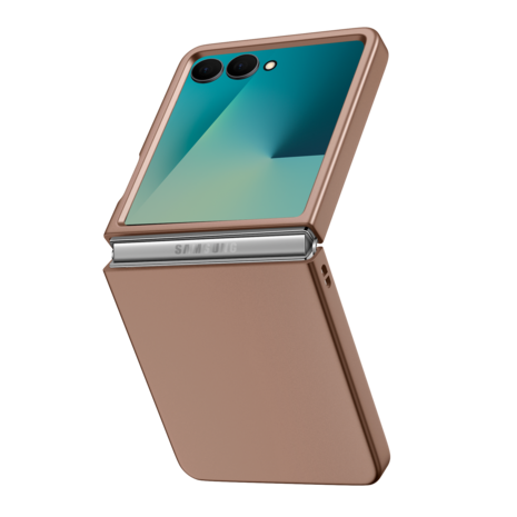 ShieldCase Samsung Galaxy Z Flip 7 Ultradunne Hülle (Roségold)