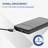 Coverzs Coverzs Ultradunne 10.000 mAh powerbank (Schwarz) Coverzs Coverzs Ultradunne 10.000 mAh powerbank (Schwarz)