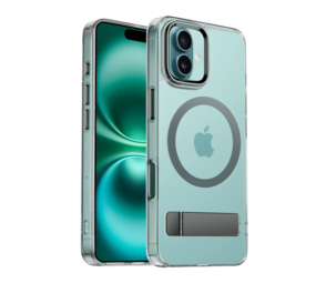 Coverzs iPhone 16 MagSafe hardcase mit Standard (Grau)