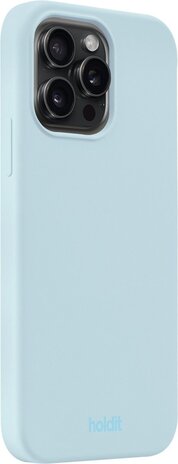 Holdit Holdit iPhone 15 Pro Max Silikonhülle (Hellblau)