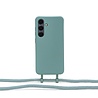Coverzs Coverzs Samsung Galaxy S25 Silikonhülle mit Kord (Dunkelgrün) Coverzs Coverzs Samsung Galaxy S25 Silikonhülle mit Kord (Dunkelgrün)