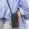 Coverzs Coverzs Samsung Galaxy S25 Silikonhülle mit Kord (Schwarz) Coverzs Coverzs Samsung Galaxy S25 Silikonhülle mit Kord (Schwarz)
