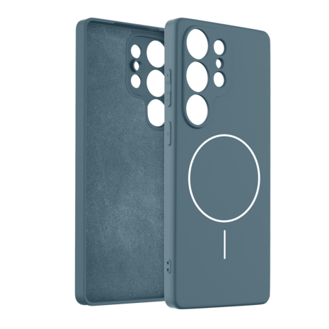 Coverzs Coverzs Samsung Galaxy S25 Plus MagSafe Silikonhülle 'slim' (Dunkelblau) Coverzs Coverzs Samsung Galaxy S25 Plus MagSafe Silikonhülle 'slim' (Dunkelblau)