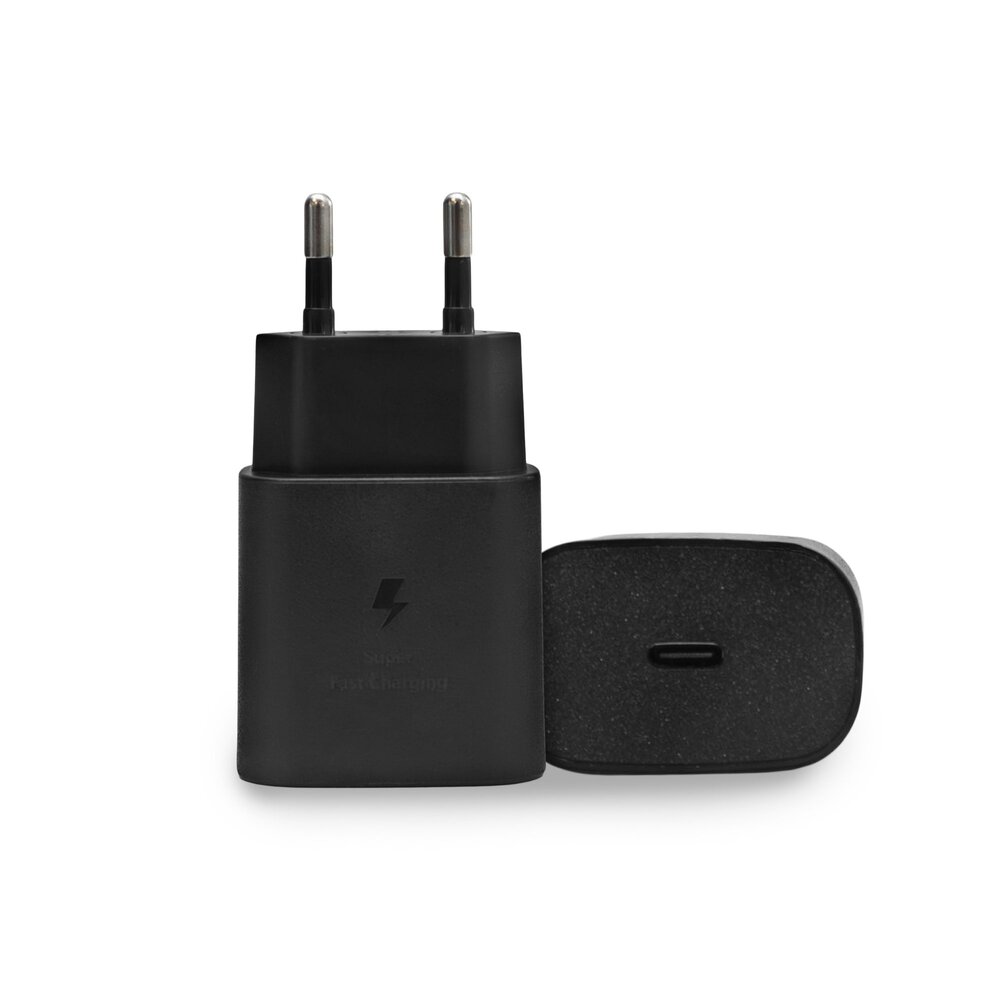 Coverzs Coverzs 25W USB-C Fast charging adapter (Schwarz) Coverzs Coverzs 25W USB-C Fast charging adapter (Schwarz)