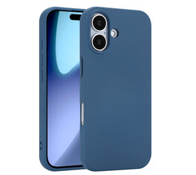 ShieldCase® iPhone 17 Silikonhülle (Dunkelblau)