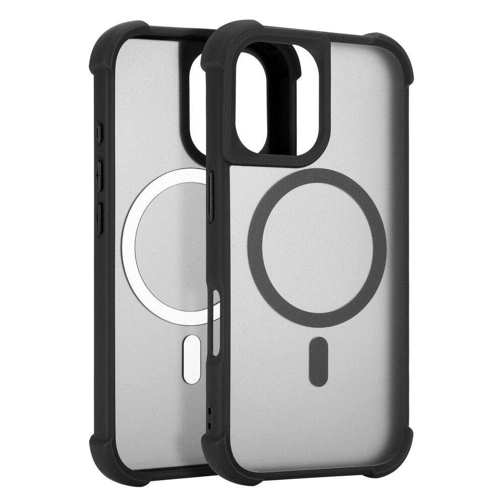 Coverzs Coverzs iPhone 17 Matte Shockhülle mit MagSafe (Schwarz) Coverzs Coverzs iPhone 17 Matte Shockhülle mit MagSafe (Schwarz)