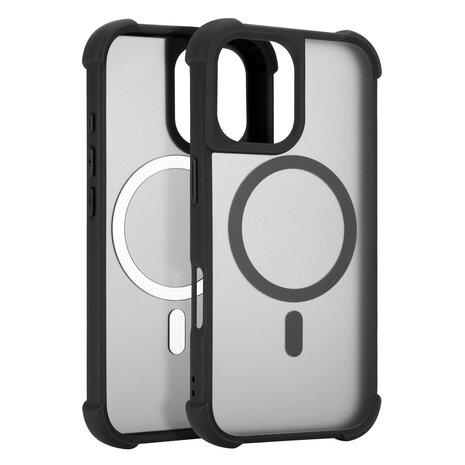 Coverzs Coverzs iPhone 17 Matte Shockhülle mit MagSafe (Schwarz) Coverzs Coverzs iPhone 17 Matte Shockhülle mit MagSafe (Schwarz)