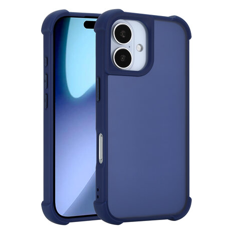 Coverzs Coverzs iPhone 17 mattes Shockhülle (Dunkelblau) Coverzs Coverzs iPhone 17 mattes Shockhülle (Dunkelblau)