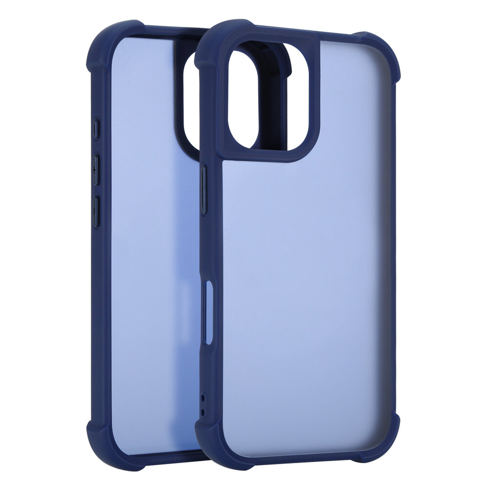 Coverzs Coverzs iPhone 17 mattes Shockhülle (Dunkelblau) Coverzs Coverzs iPhone 17 mattes Shockhülle (Dunkelblau)