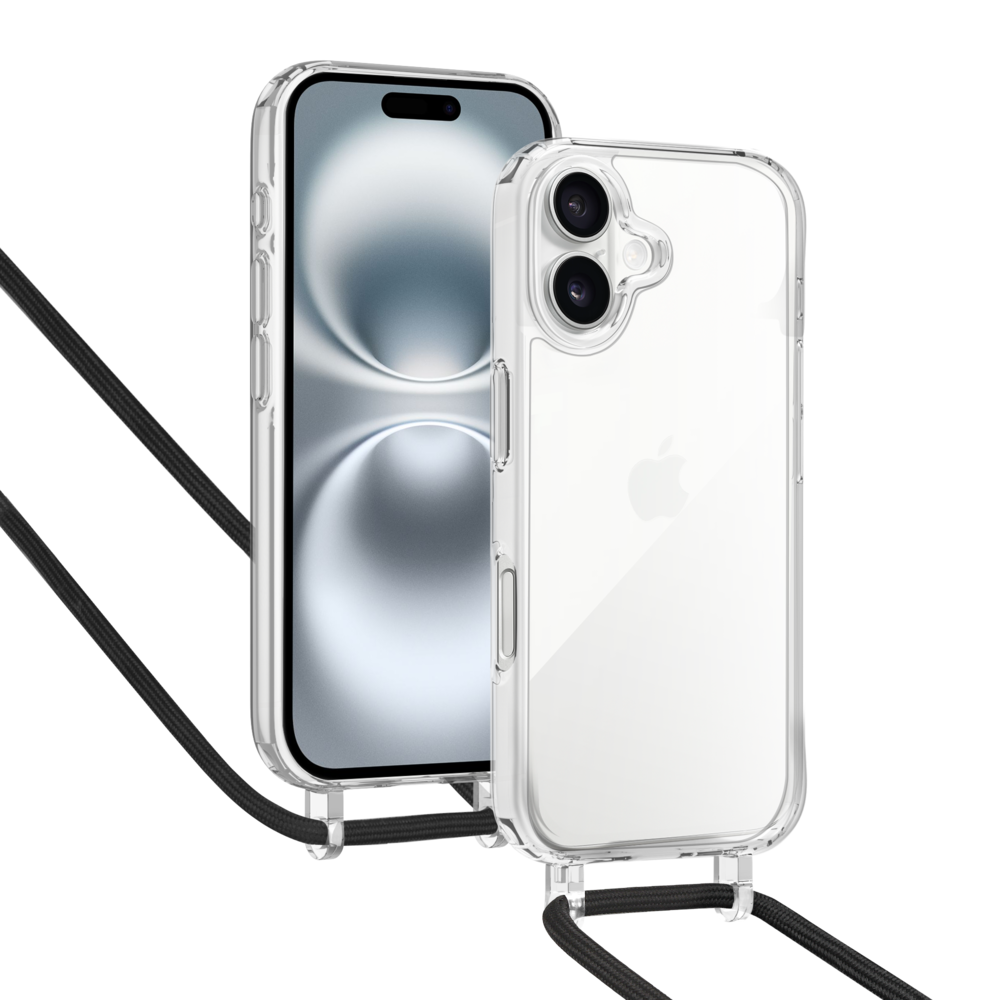 ShieldCase® ShieldCase iPhone 17 Schockhülle mit Kordel (Transparent) ShieldCase® ShieldCase iPhone 17 Schockhülle mit Kordel (Transparent)