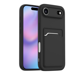ShieldCase® iPhone Air Silikonhülle mit Kartenfach (Schwarz) ShieldCase® iPhone Air Silikonhülle mit Kartenfach (Schwarz)