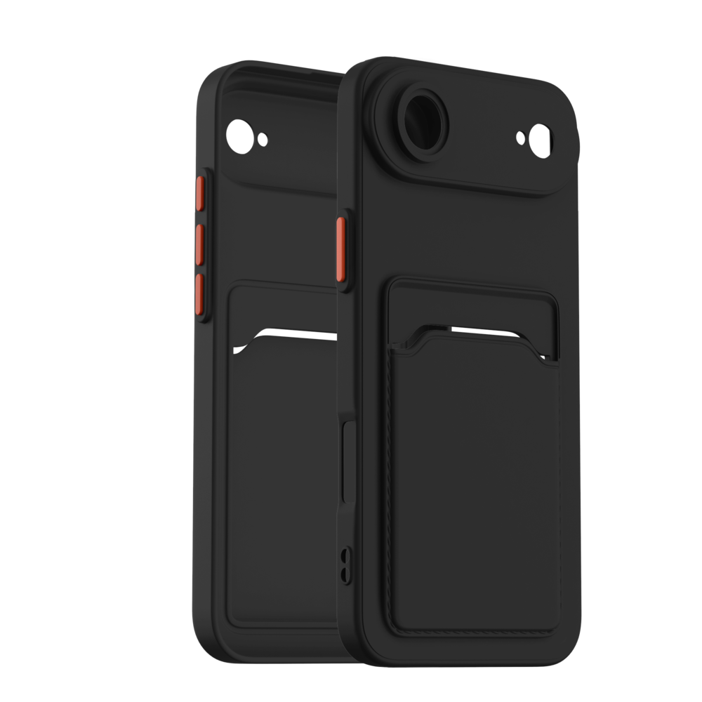 ShieldCase® ShieldCase iPhone Air Back Cover mit Kartenfach (Schwarz) ShieldCase® ShieldCase iPhone Air Back Cover mit Kartenfach (Schwarz)