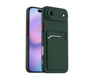 ShieldCase® iPhone Air Back Cover mit Kartenfach (Dunkelgrün) ShieldCase® iPhone Air Back Cover mit Kartenfach (Dunkelgrün)