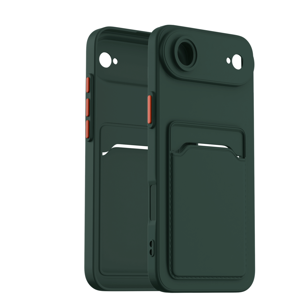 ShieldCase® ShieldCase iPhone Air Back Cover mit Kartenfach (Dunkelgrün) ShieldCase® ShieldCase iPhone Air Back Cover mit Kartenfach (Dunkelgrün)