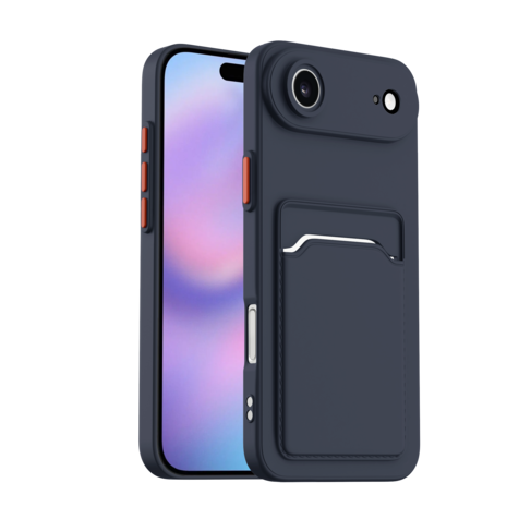 ShieldCase® ShieldCase iPhone Air Back Cover mit Kartenfach (Dunkelblau) ShieldCase® ShieldCase iPhone Air Back Cover mit Kartenfach (Dunkelblau)