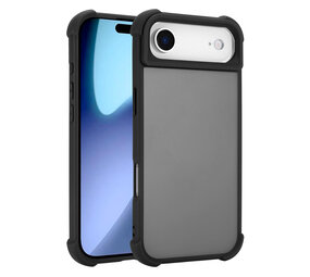 Coverzs iPhone Air Matte Shockhülle (Schwarz) Coverzs iPhone Air Matte Shockhülle (Schwarz)