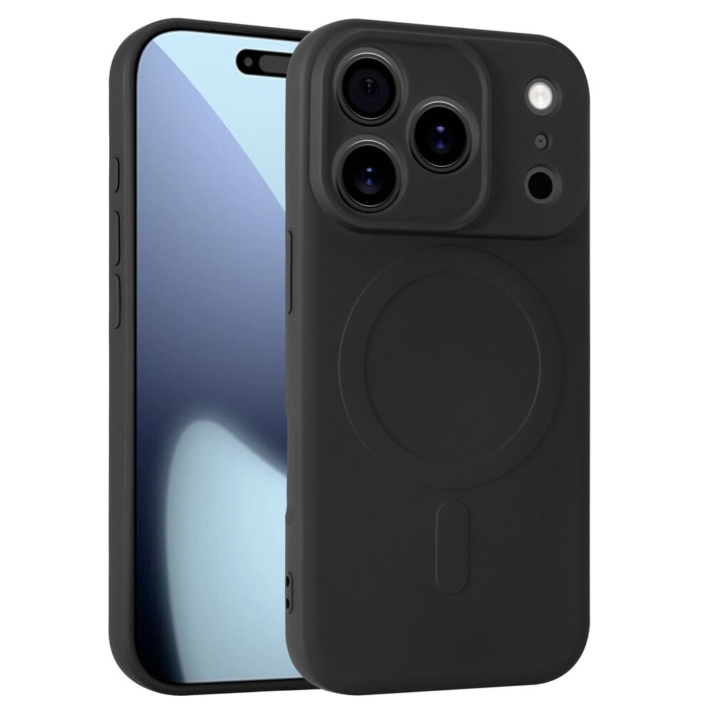 ShieldCase® ShieldCase iPhone 17 Pro Silikon MagSafe Back Cover (Schwarz) ShieldCase® ShieldCase iPhone 17 Pro Silikon MagSafe Back Cover (Schwarz)