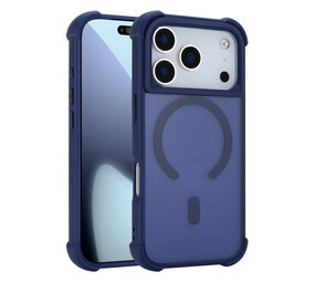 Coverzs iPhone 17 Pro Mattes Shock-Hülle mit MagSafe (Dunkelblau)