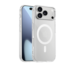 Coverzs iPhone 17 Pro Max TPU MagSafe Hülle (Transparent)