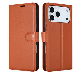 ShieldCase® iPhone 17 Pro Max Book-Case (Braun)