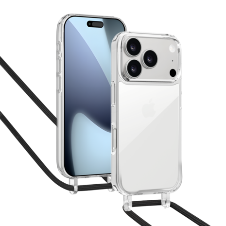 ShieldCase® ShieldCase iPhone 17 Pro Max Schockhülle mit Kord (Transparent) ShieldCase® ShieldCase iPhone 17 Pro Max Schockhülle mit Kord (Transparent)