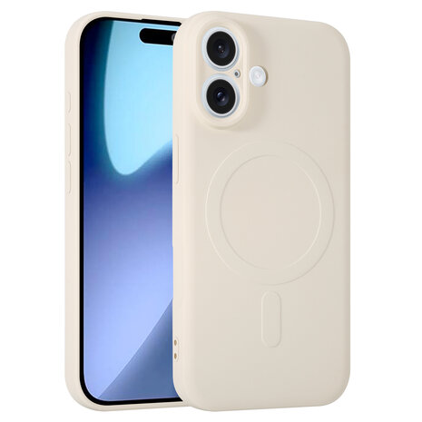 ShieldCase® ShieldCase iPhone 17 Silikon MagSafe Back Cover (Beige) ShieldCase® ShieldCase iPhone 17 Silikon MagSafe Back Cover (Beige)