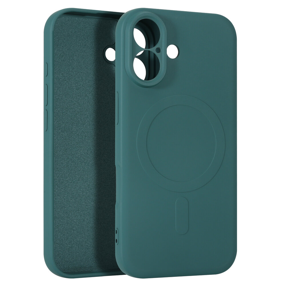 ShieldCase® ShieldCase iPhone 17 Silikon MagSafe Back Cover (Dunkelgrün) ShieldCase® ShieldCase iPhone 17 Silikon MagSafe Back Cover (Dunkelgrün)