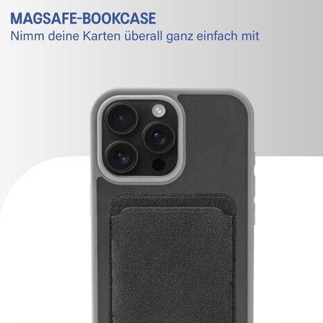 Coverzs Coverzs iPhone 16 Pro matte MagSafe Hülle mit Standard (Grau) Coverzs Coverzs iPhone 16 Pro matte MagSafe Hülle mit Standard (Grau)