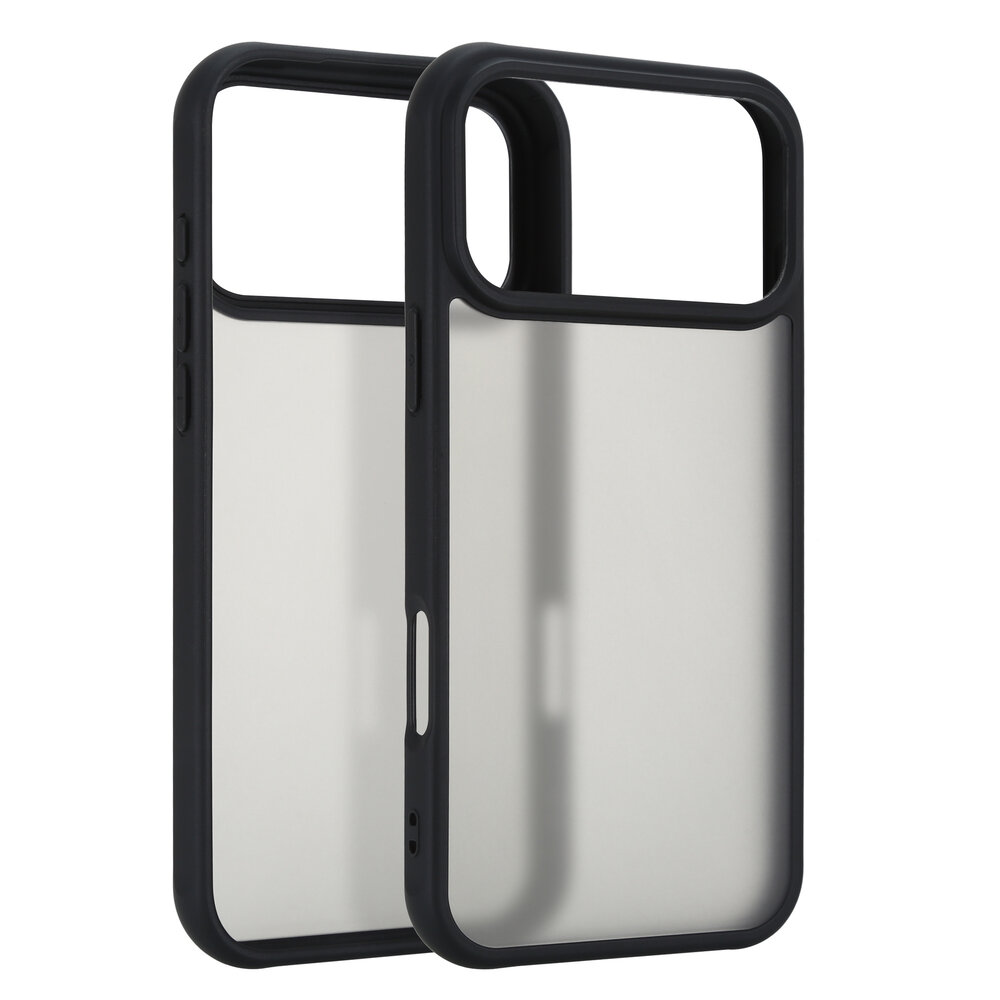 Coverzs Coverzs iPhone 17 Pro Max mattes Hardcase (Schwarz) Coverzs Coverzs iPhone 17 Pro Max mattes Hardcase (Schwarz)